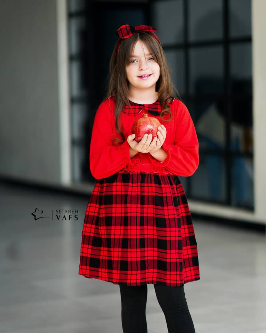 کد 1409 سارافون یقه ب.ب دخترانه 