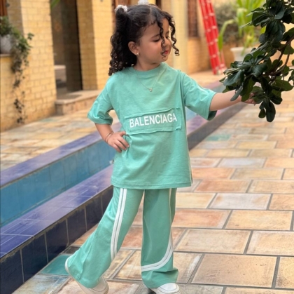 کد 1564 ست تیشرت شلوار اسپرت 