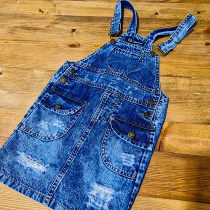 کد 1481بیلر دامنی جین دخترانه 