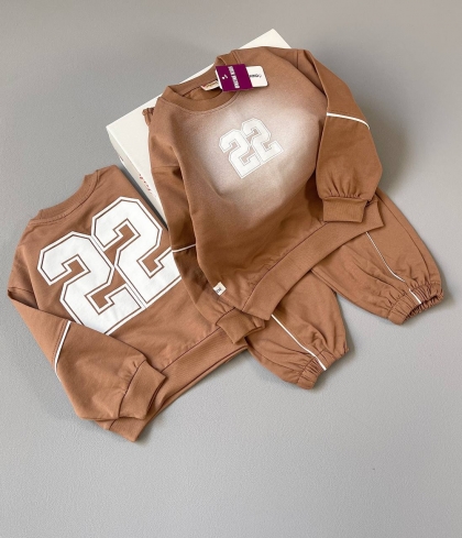 کد 1632 ست بلوز شلوار اسپرت طرح 23