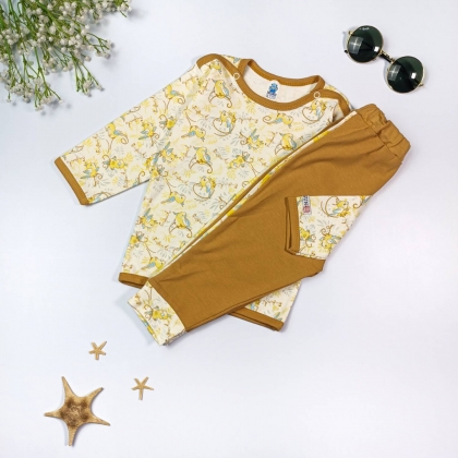 کد 1098 ست نوزادی طرح طوطی